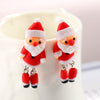 Santa Claus Soft Clay Earrings