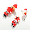 Santa Claus Soft Clay Earrings