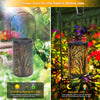 Solar hollow forest candlestick lamp