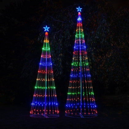 🎄 NEW YEAR BIG SALE - 70% OFF 🎄 MULTICOLOR LED ANIMATED OUTDOOR CHRISTMAS TREE LIGHTSHOW