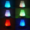 LED Fiber Nightlight Lamp small night light colorful fiber optic lamp Gypsophila night light