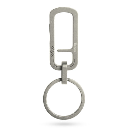 Titanium Keychain with Key Ring Ti6