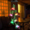 LED Solar Hummingbird Wind Chime