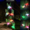 LED Solar Hummingbird Wind Chime