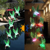 LED Solar Hummingbird Wind Chime