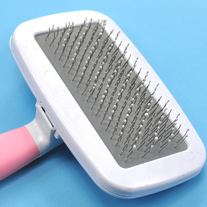 Automatic pet hair removal brush