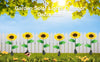 LED solar light sunflower decoration festival