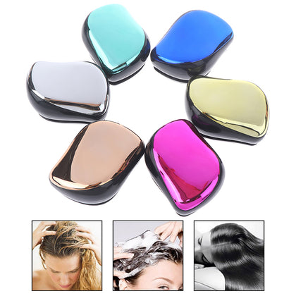 Adorable mini massager comb for smoothing hair tangle free