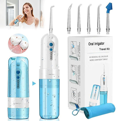 Portable dental flusher