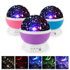 Galaxy Projector Starry Sky Rotating LED Night Light Planetarium Children Bedroom Star Night Lights Moon Light Kids Gift Lamp