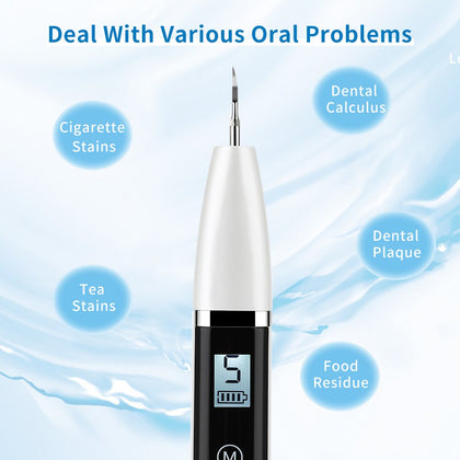 Ultrasonic dental scaler to remove calculus