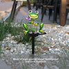 LED solar outdoor lawn light frog light