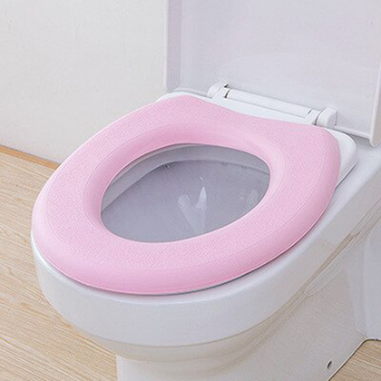 (😍LAST DAY PROMOTION😍) Thickened Fleece Waterproof EVA Toilet Seat 🙆‍♀️BUY ONE GET ONE FREE