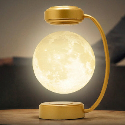 3D Magnetic Levitating Moon LED Night Light