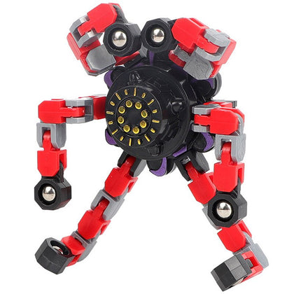 Mechanical Fingertip Spinner DIY Deformable Stress Relief Toy