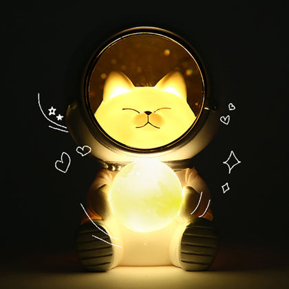 Creative Cute Galaxy Guardian Pet Astronaut Night Light