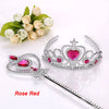 Princess headgear accessories children's jewelry headgear and magic wand