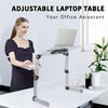 Adjustable laptop stand, RAINBEAN laptop desk with 2 CPU cooling USB fans
