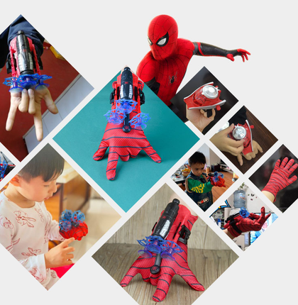 Spiderman launch toy-2
